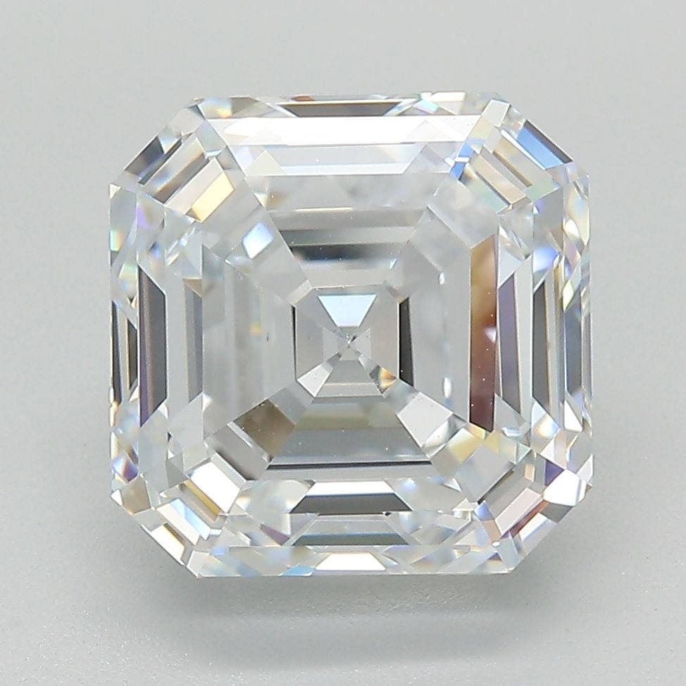 IGI Square Emerald 5.71ct E VVS2 Loose Lab Diamond: IGI Square Emerald 5.71ct E VVS2 Loose Lab Diamond A rare opportunity to own a stunning lab-grown emerald-cut diamond, certified by the International Gemological Institute (IGI) as E color and VVS2 cl