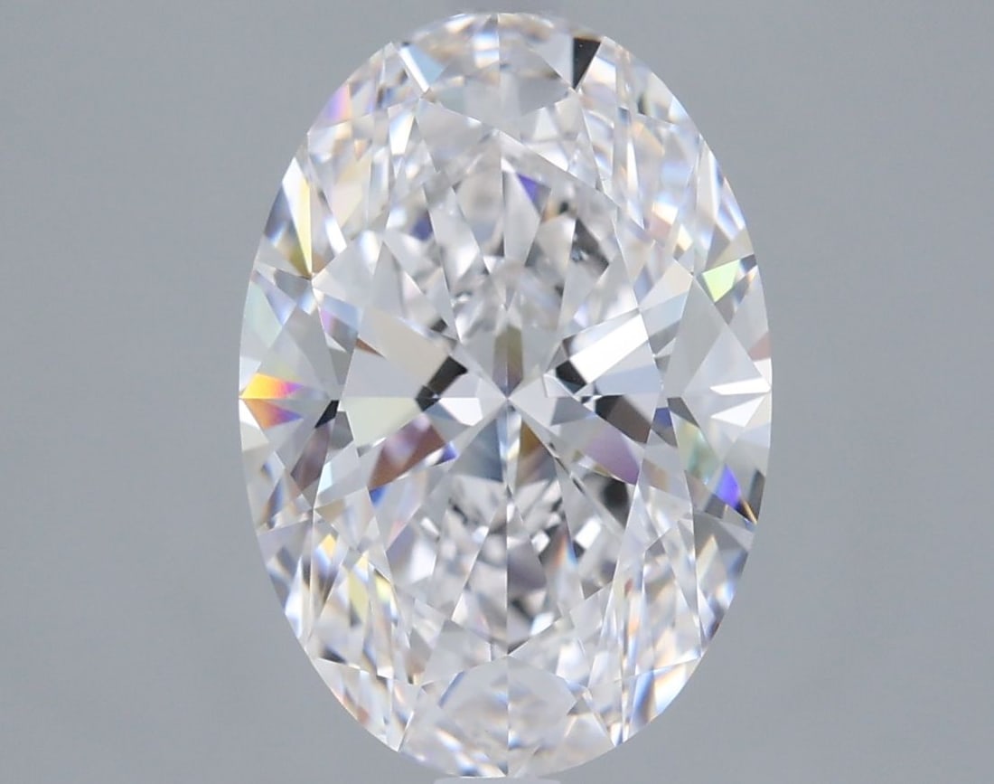IGI Oval 4.07ct E VVS2 Loose Lab Diamond: IGI Oval 4.07ct E VVS2 Loose Lab Diamond A stunning lab-grown diamond, certified by the International Gemological Institute (IGI), boasts exceptional clarity and color with an E color grade and VVS2 c