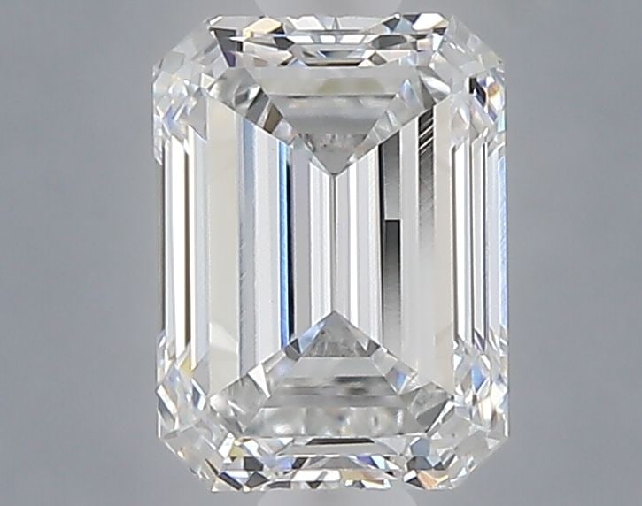 Loose Lab Diamond - Emerald 1.06ct E VVS2: Loose Lab Diamond - Emerald 1.06ct E VVS2 A rare and exceptional emerald-cut lab diamond, weighing 1.06 carats, boasts an impressive VVS2 clarity grade and vibrant E color, making it a true gem for an