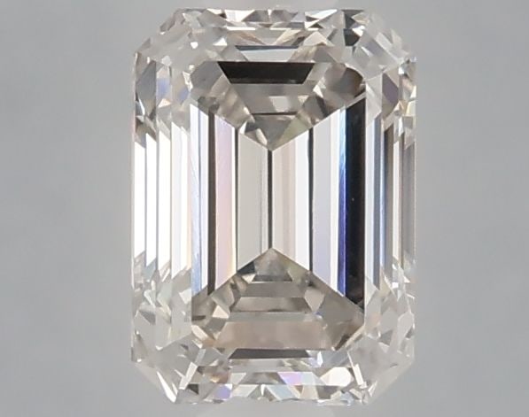 Loose Lab Diamond - Emerald 1.07ct G VVS2: Loose Lab Diamond - Emerald 1.07ct G VVS2 A stunning lab-grown emerald diamond, weighing 1.07 carats, boasts exceptional clarity with its VVS2 rating and vibrant color grading of G. Its high polish