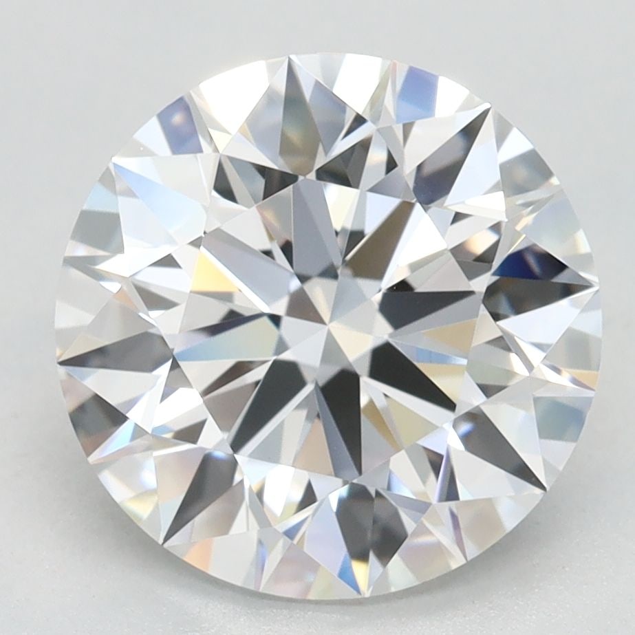 GIA Round 3.17ct D VVS1 Diamond, Loose: GIA Round 3.17ct D VVS1 Diamond, Loose Experience the exceptional quality of this stunning 3.17ct GIA-certified D VVS1 diamond, boasting an EX cut, color, and clarity grade that showcases its remarkab