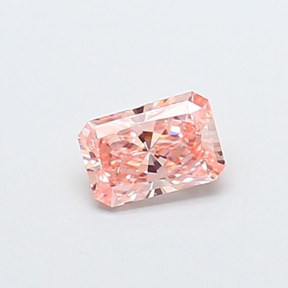 IGI Radiant 0.51ct Fancy Vivid Pink VVS2 Loose Lab Diamond: IGI Radiant 0.51ct Fancy Vivid Pink VVS2 Loose Lab Diamond Experience the rare beauty of a Fancy Vivid Pink diamond, one of the most coveted colors in the world of gemstones. This stunning 0.51ct lab-