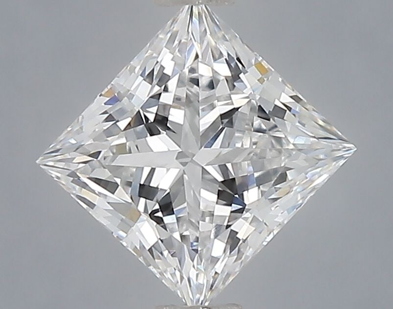 IGI Princess 1.08ct D VVS2 Loose Lab Diamond: IGI Princess 1.08ct D VVS2 Loose Lab Diamond A rare and exquisite lab-grown diamond, certified by the International Gemological Institute (IGI), boasts exceptional clarity with its VVS2 grade and vibr