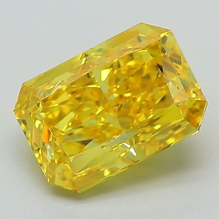 IGI Radiant 1.91ct Fancy Vivid Yellow VVS2 Loose Lab Diamond: IGI Radiant 1.91ct Fancy Vivid Yellow VVS2 Loose Lab Diamond Experience the brilliance of nature in a lab-grown wonder - this 1.91ct Fancy Vivid Yellow VVS2 diamond shines with exceptional clarity and