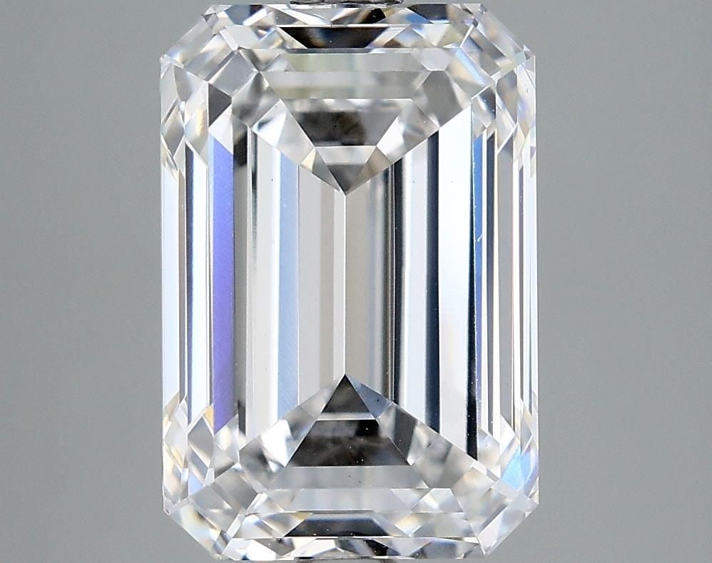 Loose Lab Diamond - HRD Emerald 2.02ct D VVS2: Loose Lab Diamond - HRD Emerald 2.02ct D VVS2 A stunning lab-grown diamond, certified by the renowned HRD organization, boasts exceptional clarity and color. With its impressive 2.02 carat size and fl