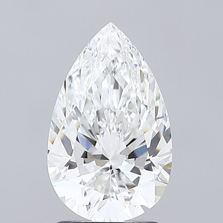 Loose Lab Diamond - IGI Pear 2.02ct E IF: Loose Lab Diamond - IGI Pear 2.02ct E IF A stunning lab-grown pear-shaped diamond, certified by the International Gemological Institute (IGI), boasts exceptional clarity and color, with an E color gra
