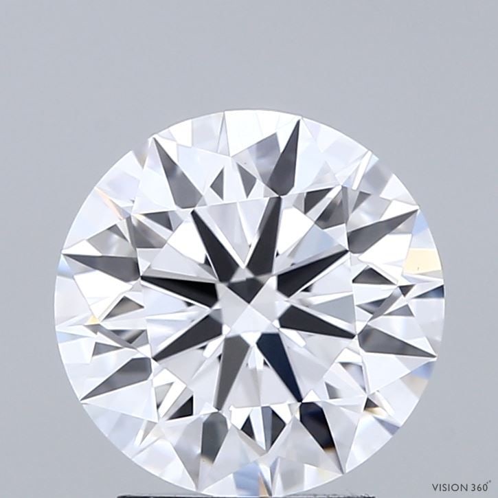 IGI Round 2.55ct D VVS2 Ideal Loose Lab Diamond (1 of 1)