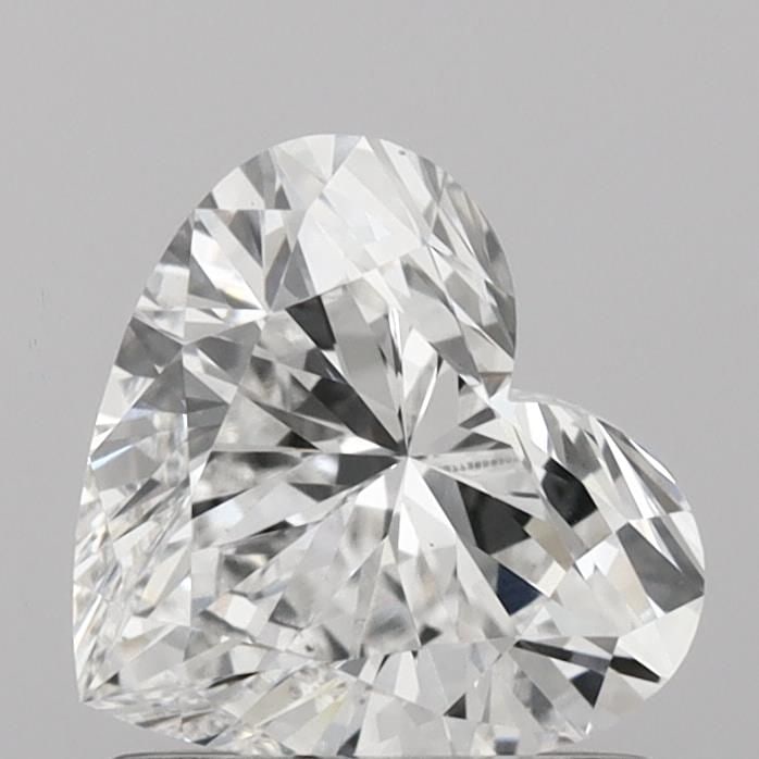 Loose Lab Diamond - IGI Heart 1.01ct D VVS2: Loose Lab Diamond - IGI Heart 1.01ct D VVS2 A rare and exceptional lab-grown diamond, certified by the International Gemological Institute (IGI), boasts an impressive 1.01 carat of flawless VVS2 clari