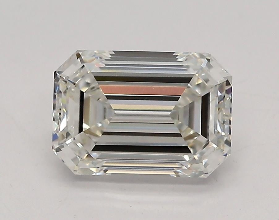 IGI Emerald 1.53ct F VVS1 Loose Lab Diamond: IGI Emerald 1.53ct F VVS1 Loose Lab Diamond A stunning lab-grown emerald-cut diamond, certified by the International Gemological Institute (IGI), boasts exceptional clarity with a VVS1 rating and vibr
