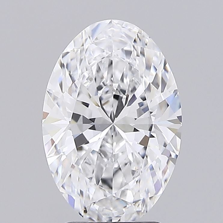 IGI Oval 2.81ct D VVS1 Loose Lab Diamond: IGI Oval 2.81ct D VVS1 Loose Lab Diamond A stunning IGI Oval lab diamond, certified VVS1 clarity and boasting an exceptional D color, this 2.81ct gem shines with unparalleled brilliance and fire. Its