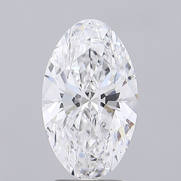 IGI Oval 2.52ct D VVS2 Diamond: IGI Oval 2.52ct D VVS2 Diamond Experience the exceptional beauty of this stunning 2.52ct IGI Oval diamond, boasting an impressive D color and VVS2 clarity for maximum brilliance. Grown in a lab to