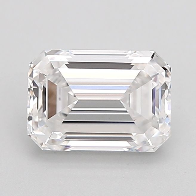 IGI Emerald 2.05ct D VVS2 Loose Lab Diamond: IGI Emerald 2.05ct D VVS2 Loose Lab Diamond A rare and exceptional lab-grown emerald-cut diamond, certified by the International Gemological Institute (IGI) as VVS2 clarity, boasts an impressive