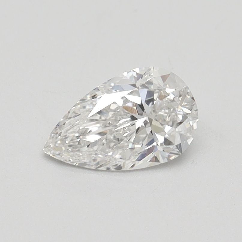 Loose Lab Diamond - IGI Pear 0.56ct F VVS2: Loose Lab Diamond - IGI Pear 0.56ct F VVS2 A stunning lab-grown pear-shaped diamond, certified by the International Gemological Institute (IGI), boasts exceptional clarity and color, with a VVS2 grade