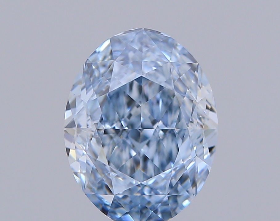 IGI Oval 2.05ct Fancy Blue VVS2 Loose Lab Diamond (1 of 1)