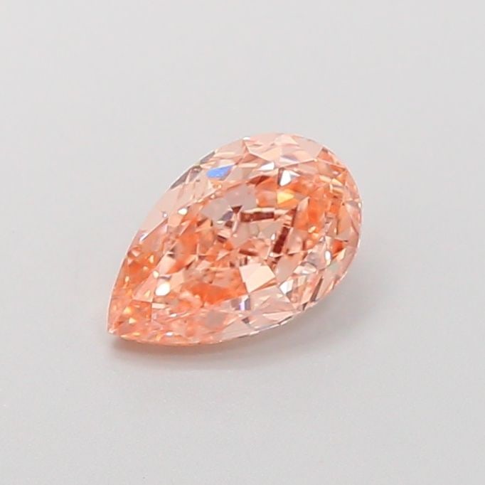 Loose Lab Diamond - IGI Pear 1.08ct Fancy Intense Pink Orange VVS2: Loose Lab Diamond - IGI Pear 1.08ct Fancy Intense Pink Orange VVS2 Experience the vibrant beauty of a lab-grown diamond, expertly certified by the International Gemological Institute (IGI) as a Fancy