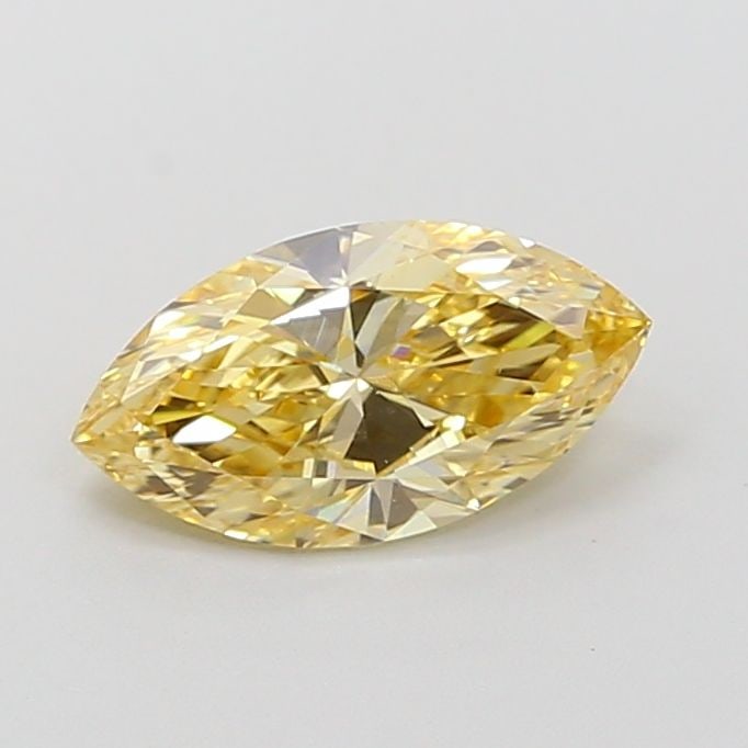Marquise 1.01ct Fancy Intense Yellow VVS2 Lab Diamond: Marquise 1.01ct Fancy Intense Yellow VVS2 Lab Diamond Experience the vibrant warmth of a Fancy Intense Yellow diamond, one of the rarest and most coveted colors in nature. This stunning 1.01ct