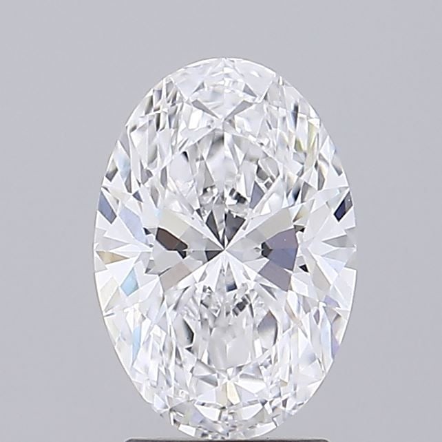 IGI Oval 2.07ct D VVS2 Diamond: IGI Oval 2.07ct D VVS2 Diamond A stunning lab-grown diamond, certified by the International Gemological Institute (IGI), boasts exceptional clarity and color. This 2.07ct D VVS2 diamond shines with EX