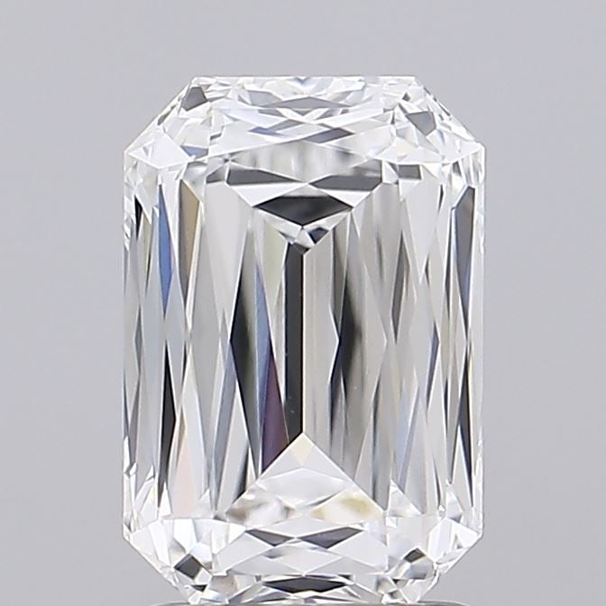 IGI Radiant 1.9ct E VVS1 Loose Lab Diamond: IGI Radiant 1.9ct E VVS1 Loose Lab Diamond Experience the brilliance of a lab-grown diamond, certified by IGI as E color, VVS1 clarity, and EX polish and symmetry. This stunning 1.9ct gem shines with