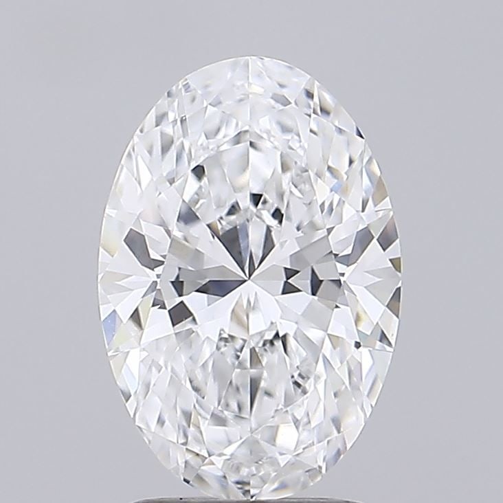 IGI Oval 2.03ct D VVS2 Loose Lab Diamond: IGI Oval 2.03ct D VVS2 Loose Lab Diamond A rare and exceptional oval-cut diamond, certified by the International Gemological Institute (IGI), boasts a dazzling D color and VVS2 clarity, making it a tr