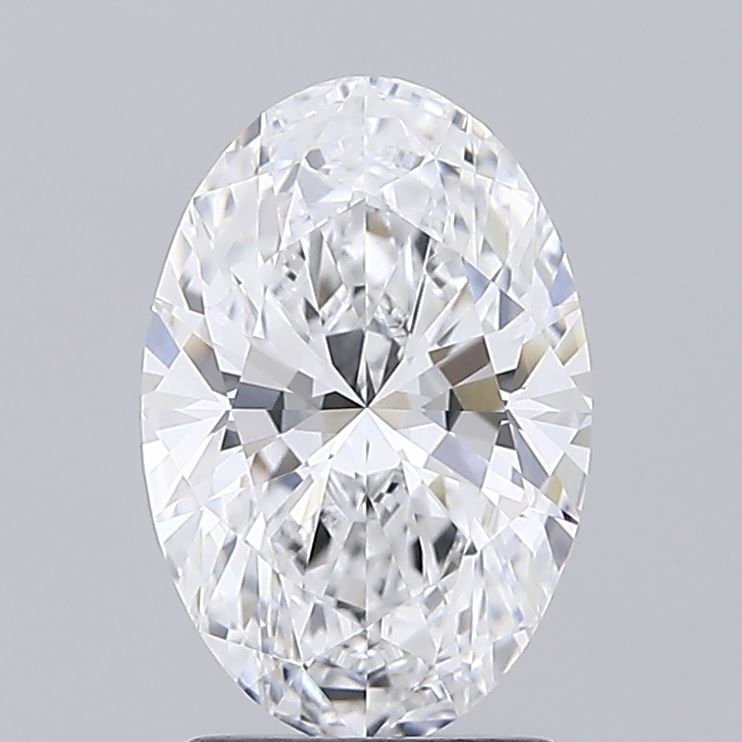 IGI Oval 2.02ct D VVS1 Loose Lab Diamond: IGI Oval 2.02ct D VVS1 Loose Lab Diamond A rare and exceptional lab-grown diamond, this 2.02ct IGI Oval cut boasts an impressive D color, VVS1 clarity, and EX polish and symmetry. Its flawless
