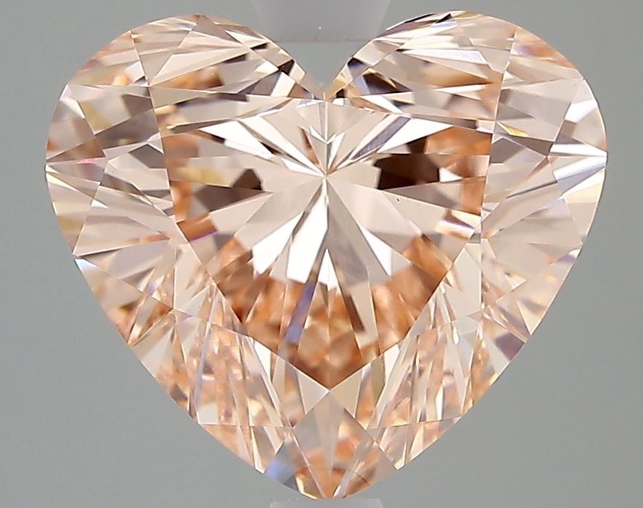 Loose Lab Diamond - IGI Heart 3.55ct Fancy Vivid Pink VVS2: Loose Lab Diamond - IGI Heart 3.55ct Fancy Vivid Pink VVS2 Experience the rare beauty of a lab-grown diamond, certified by the International Gemological Institute (IGI) as Fancy Vivid Pink with