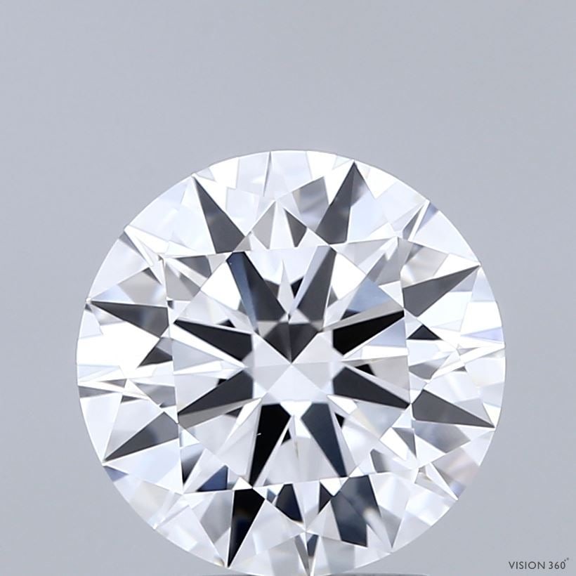 IGI Round 3.01ct D VVS2 Ideal Loose Lab Diamond: IGI Round 3.01ct D VVS2 Ideal Loose Lab Diamond A stunning 3.01ct IGI-certified lab-grown diamond, boasting exceptional clarity and color, shines with an EX polish and symmetry. This VVS2 Ideal diamon
