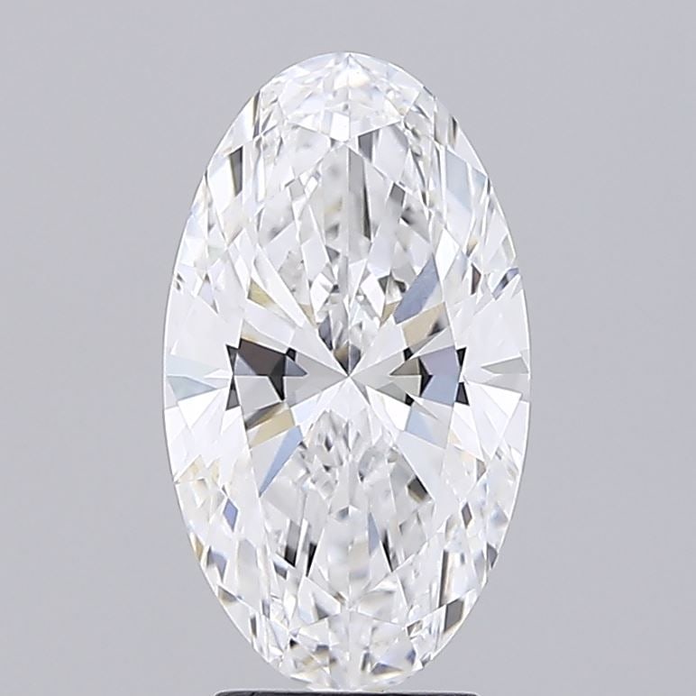IGI Oval 4.2ct D VVS1 Loose Lab Diamond: IGI Oval 4.2ct D VVS1 Loose Lab Diamond Experience the brilliance of nature without the environmental impact - this stunning 4.2ct IGI Oval lab diamond boasts exceptional clarity (VVS1) and color (D),