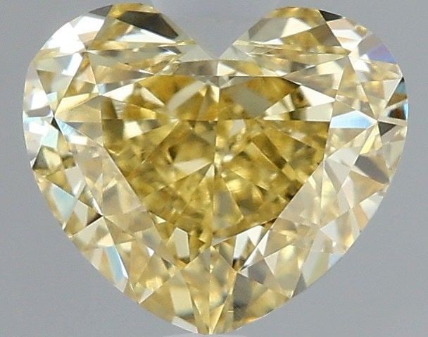 Loose Lab Diamond - IGI Heart 1.05ct Fancy Intense Yellow VVS2: Loose Lab Diamond - IGI Heart 1.05ct Fancy Intense Yellow VVS2 Experience the warmth and vibrancy of a genuine lab-grown diamond, certified by IGI as a Fancy Intense Yellow gemstone with exceptional c