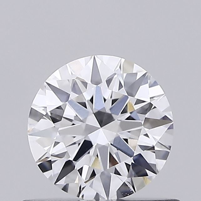IGI Round 0.57ct D VVS1 Ideal Loose Lab Diamond: IGI Round 0.57ct D VVS1 Ideal Loose Lab Diamond A rare and exceptional lab-grown diamond, certified by the International Gemological Institute (IGI), boasts an impressive 0.57 carats of flawless VVS1