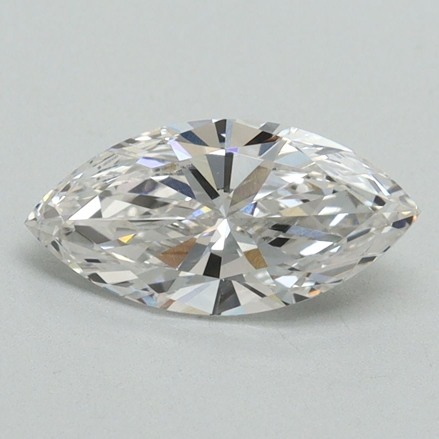 IGI Marquise 1.0ct F VVS2 Loose Lab Diamond: IGI Marquise 1.0ct F VVS2 Loose Lab Diamond Experience the brilliance of a lab-grown diamond, certified by IGI as a 1.0ct F VVS2 Marquise cut gemstone. This exceptional stone boasts an EX polish and s