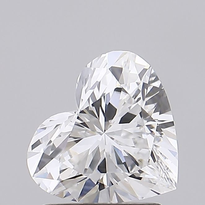 IGI Heart 1.32ct E VVS2 Loose Lab Diamond: IGI Heart 1.32ct E VVS2 Loose Lab Diamond A rare and exceptional find, this 1.32ct IGI-certified lab diamond boasts an impressive VVS2 clarity grade, giving it unparalleled brilliance and fire. Its E