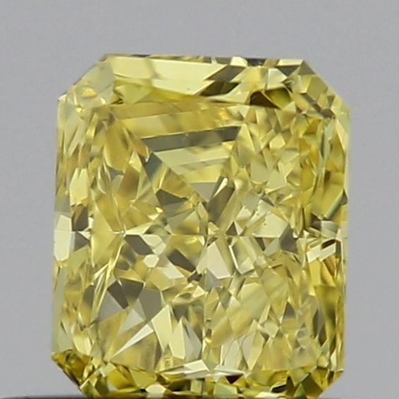 IGI Radiant 0.5ct Fancy Intense Yellow VVS2 Loose Lab Diamond: IGI Radiant 0.5ct Fancy Intense Yellow VVS2 Loose Lab Diamond Experience the vibrant warmth of a lab-grown Fancy Intense Yellow diamond, certified by IGI as VVS2 in clarity and cut to perfection. This