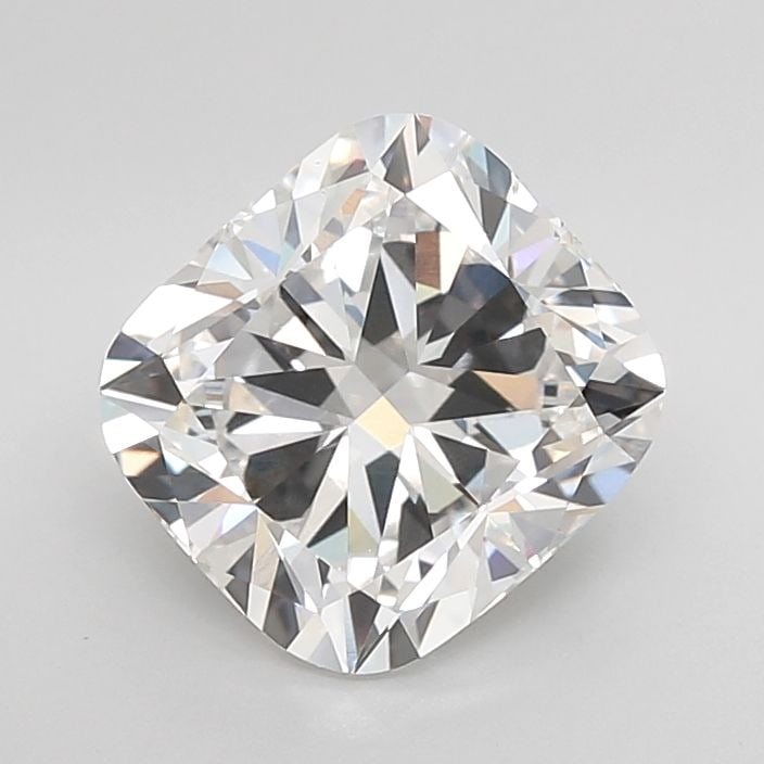 IGI Cushion Modified 5.51ct E VVS2 Loose Lab Diamond: IGI Cushion Modified 5.51ct E VVS2 Loose Lab Diamond Experience the unparalleled brilliance of a lab-grown diamond, certified by IGI as a stunning 5.51ct E VVS2 loose gemstone. With its exceptional cu