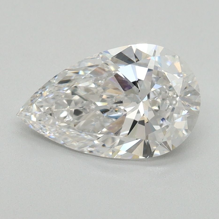 Loose Lab Diamond - IGI Pear 1.51ct D VVS1: Loose Lab Diamond - IGI Pear 1.51ct D VVS1 Experience the exceptional quality of this lab-grown diamond, certified by IGI as a D color, VVS1 clarity, and boasting an EX polish and symmetry. With its 1