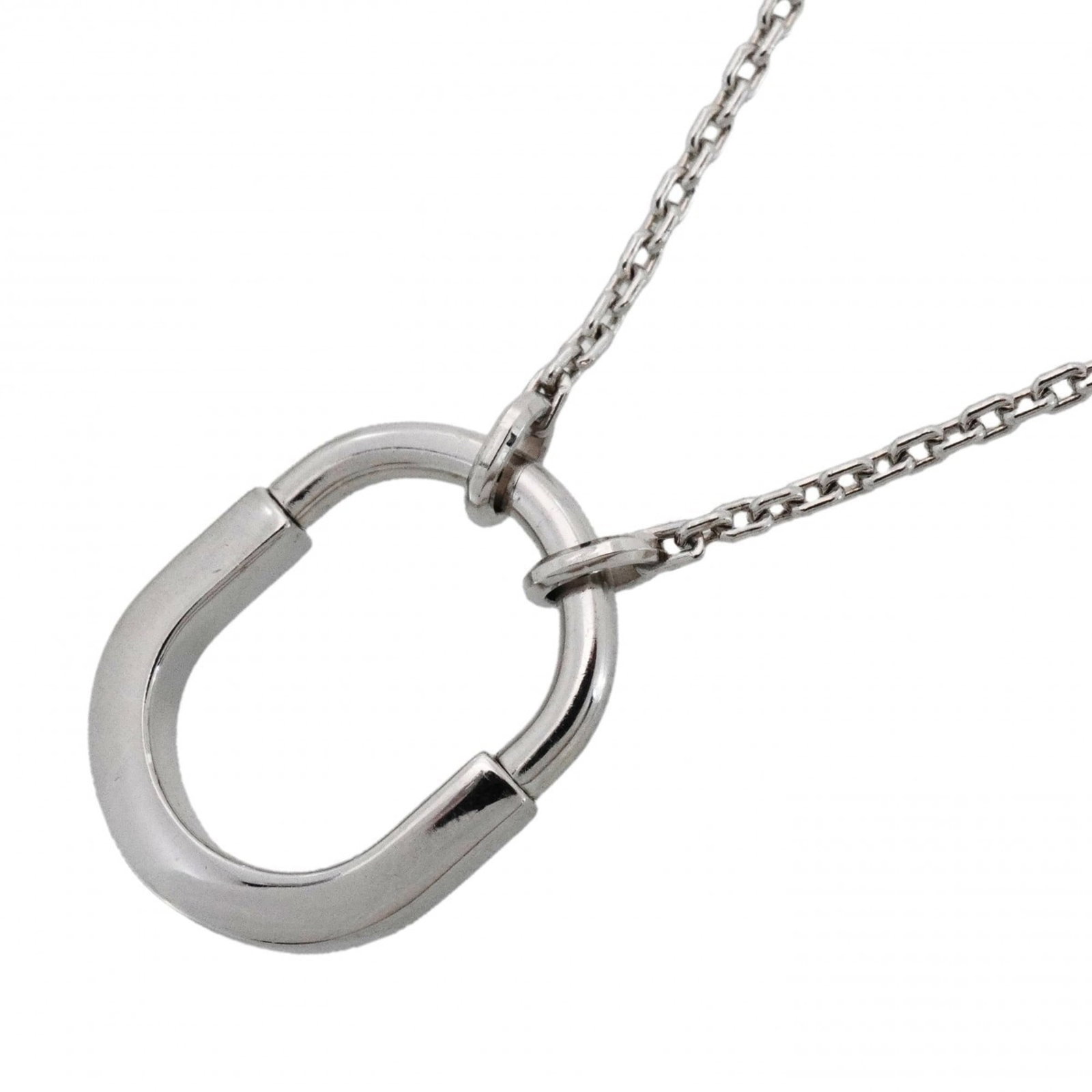 Tiffany & Co. 18K White Gold Lock Necklace for Women: Tiffany & Co. 18K White Gold Lock Necklace for Women Exceptional Tiffany Co White Gold Lock available for auction. Review complete item specifications below for detailed information. Item Specifics: B