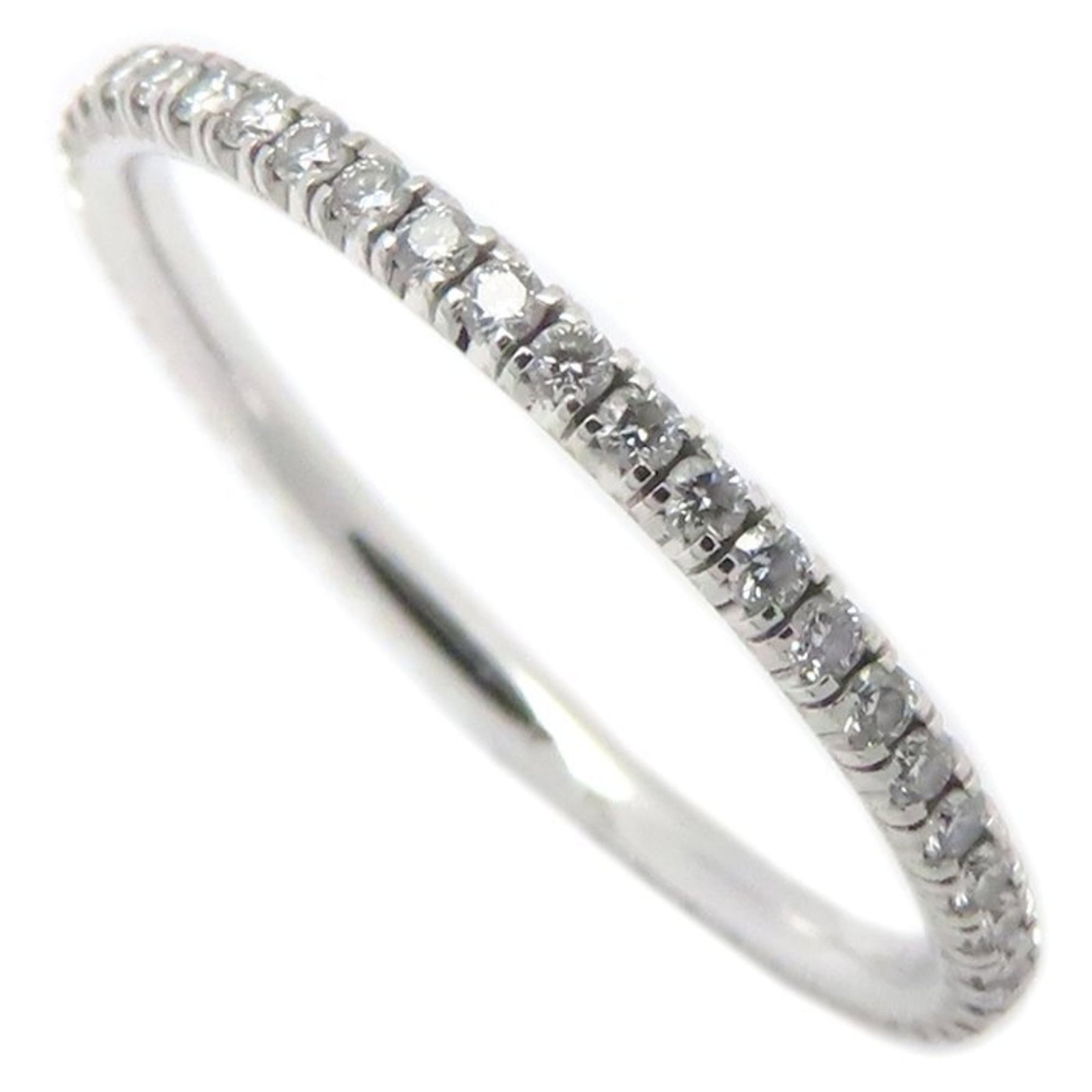Cartier 18k White Gold Band Ring: Cartier 18k White Gold Band Ring Elegance and sophistication come together in this stunning Cartier 18k white gold band ring, crafted from high-quality materials for a timeless look that exudes refine