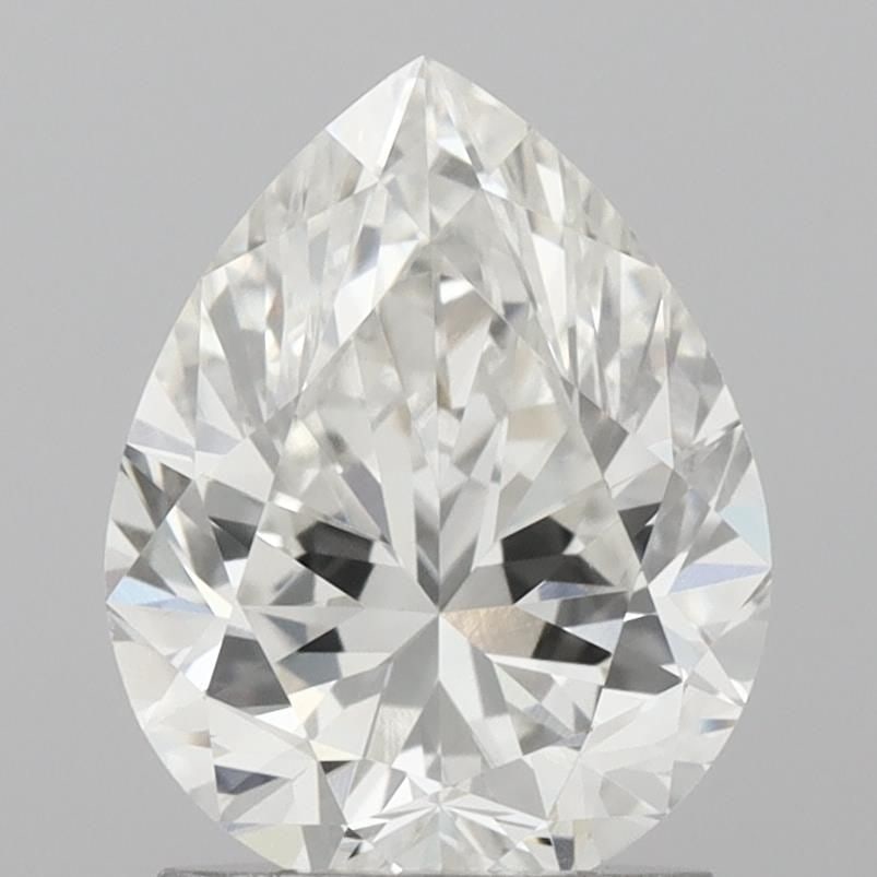 Loose Lab Diamond - IGI Pear 1.8ct G VVS2: Loose Lab Diamond - IGI Pear 1.8ct G VVS2 Experience the exceptional quality of this lab-grown IGI certified pear-shaped diamond, boasting an impressive 1.8 carats in its VVS2 clarity grade and vibran