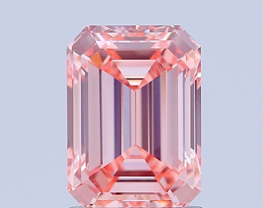 Loose Lab Diamond - IGI Emerald 1.59ct Fancy Intense Pink VVS2: Loose Lab Diamond - IGI Emerald 1.59ct Fancy Intense Pink VVS2 Experience the rare beauty of a lab-grown diamond, certified by IGI as a Fancy Intense Pink gemstone with exceptional clarity and polish.
