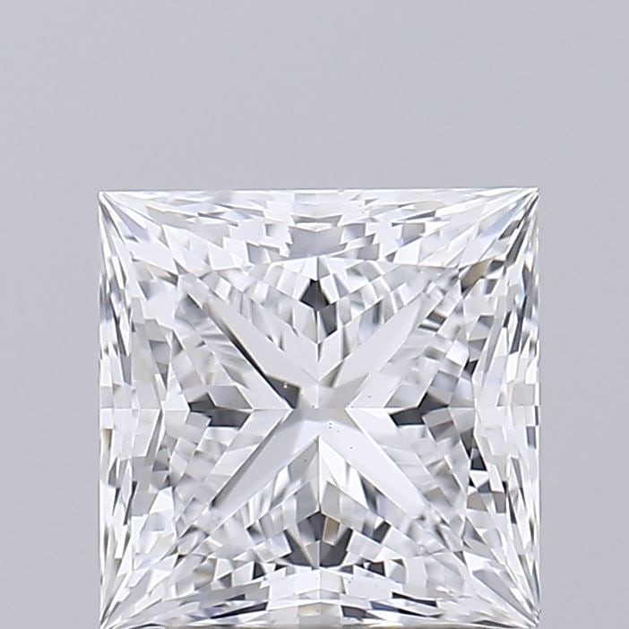 IGI Princess 1.51ct E VVS2 Loose Lab Diamond: IGI Princess 1.51ct E VVS2 Loose Lab Diamond Experience the brilliance of a lab-grown diamond, certified by IGI as a genuine E color, VVS2 clarity stone with exceptional cut and polish. This 1.51ct pr