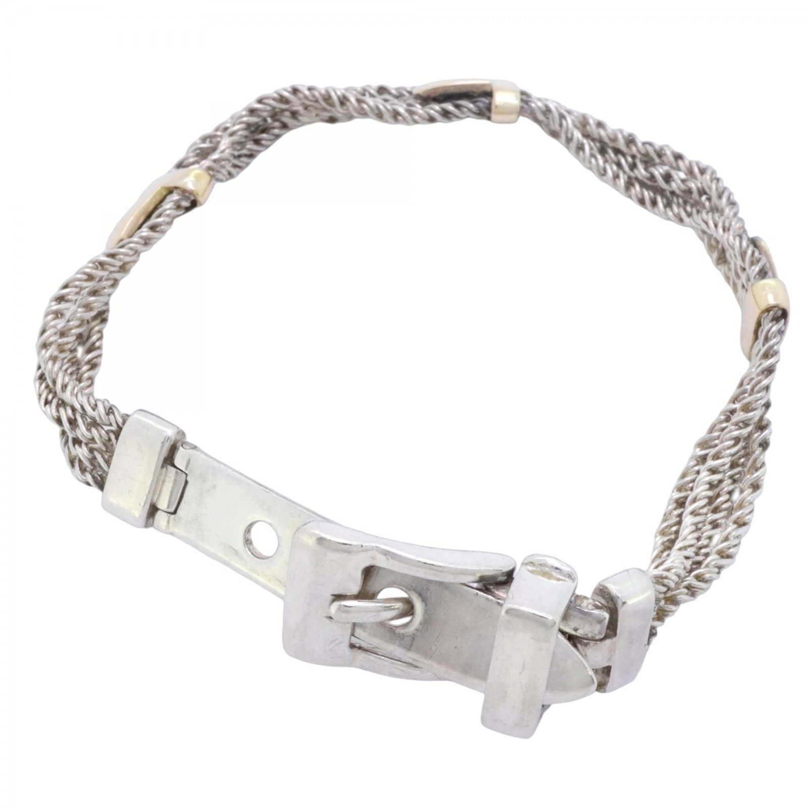 Yellow Gold (18K) - Tiffany Charm Bracelet Silver 925: Yellow Gold (18K) - Tiffany Charm Bracelet Silver 925 A timeless piece of elegance, this 18K yellow gold Tiffany charm bracelet combines the sophistication of sterling silver with the luxury of gold,