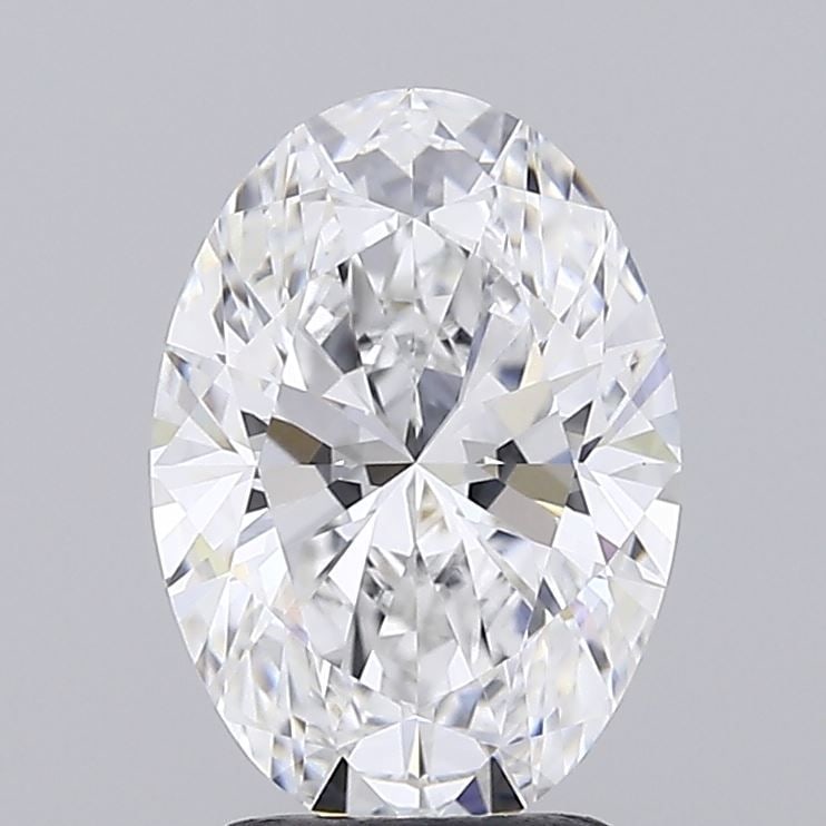 IGI Oval 2.33ct D VVS2 Diamond: IGI Oval 2.33ct D VVS2 Diamond A stunning IGI-certified diamond, this 2.33ct oval cut gem shines with exceptional clarity and color, boasting a D grade and VVS2 clarity for maximum brilliance. Grown i
