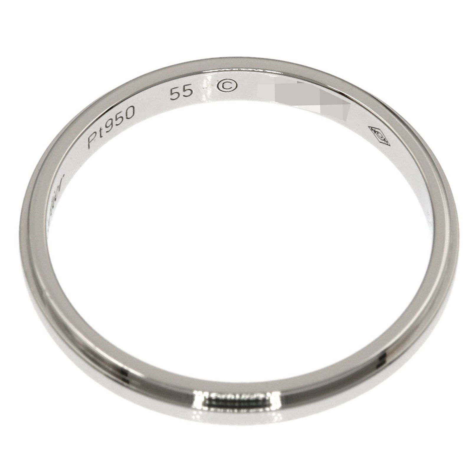 Cartier Platinum 950 Band Ring - 5