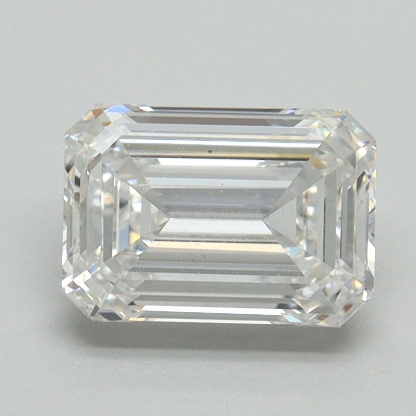 Loose 1.92ct F VVS2 Emerald Diamond: Loose 1.92ct F VVS2 Emerald Diamond A rare and exceptional gemstone, this 1.92ct F VVS2 Emerald Diamond boasts an impressive clarity grade, making it one of the most sought-after diamonds for its exce