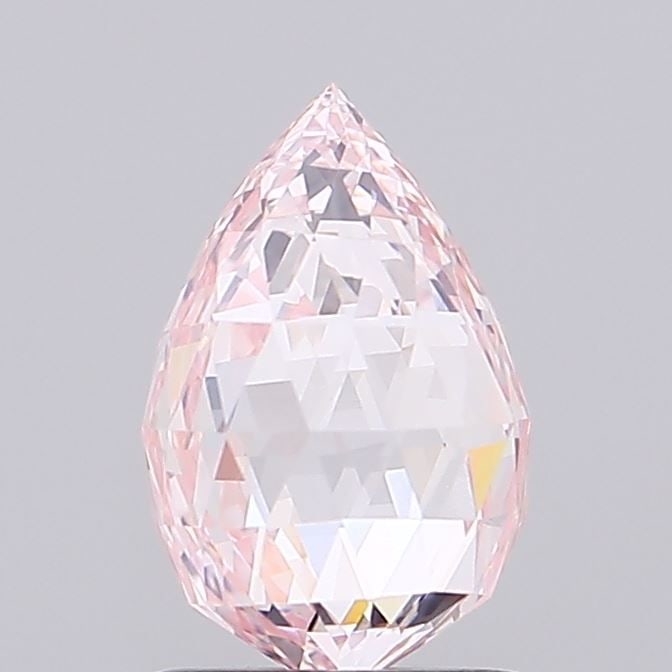 IGI Briolette 2.34ct Fancy Pink VVS2 Loose Lab Diamond: IGI Briolette 2.34ct Fancy Pink VVS2 Loose Lab Diamond Experience the beauty of a lab-grown Fancy Pink diamond, certified by IGI as VVS2 in clarity and EX in polish. This stunning 2.34ct gem boasts a