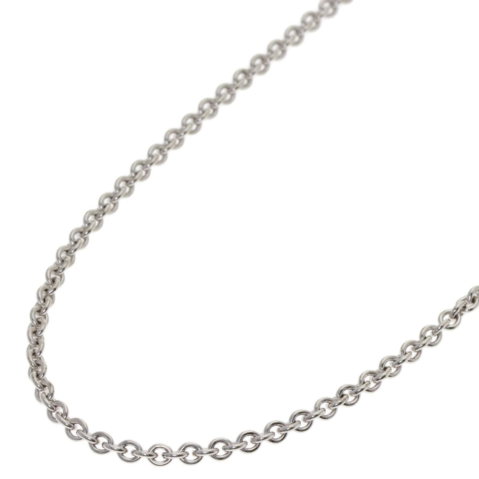 Cartier 18k White Gold 42cm Women's Necklace: Cartier 18k White Gold 42cm Women's Necklace A stunning Cartier necklace in 18k white gold, this 42cm chain is perfect for making a statement. With its sleek design and subtle width of just 2.3mm, it