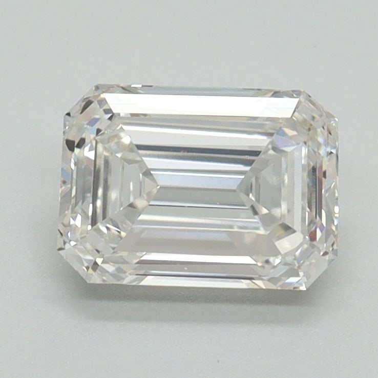 Loose Lab Diamond - Emerald 1.31ct F VVS2: Loose Lab Diamond - Emerald 1.31ct F VVS2 Experience the unparalleled brilliance of a lab-grown diamond, certified F in color and VVS2 in clarity, boasting exceptional cut, polish, and symmetry. This