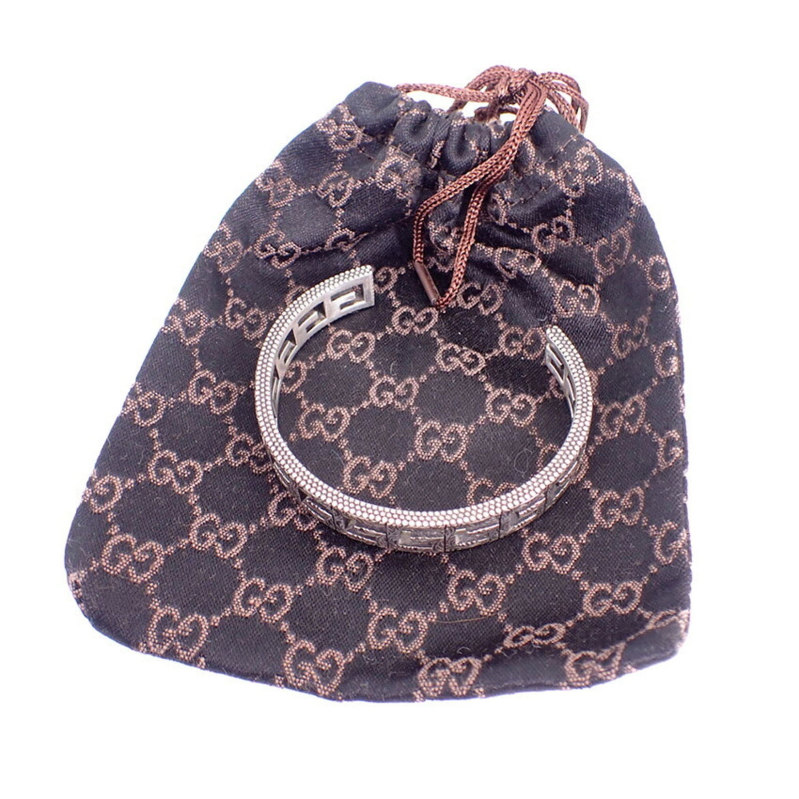 Gucci Sterling Silver 925 Bangle - 4