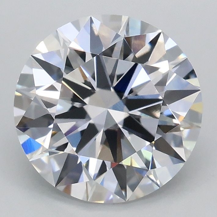 IGI Round 2.01ct D VVS2 Ideal Loose Lab Diamond: IGI Round 2.01ct D VVS2 Ideal Loose Lab Diamond Experience the brilliance of a lab-grown diamond, certified by IGI as a 2.01ct D VVS2 Ideal Round cut gemstone. This exceptional stone boasts an EX poli