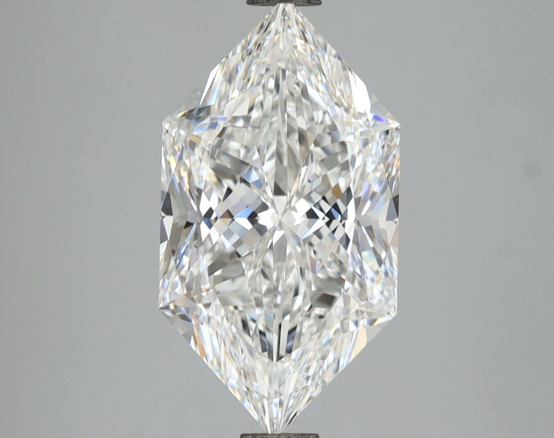 IGI Hexagonal 3.69ct E VVS2 Loose Lab Diamond: IGI Hexagonal 3.69ct E VVS2 Loose Lab Diamond A rare opportunity to own a truly unique diamond, this 3.69ct IGI certified lab-grown gem boasts exceptional clarity and color, with an EX polish and symm