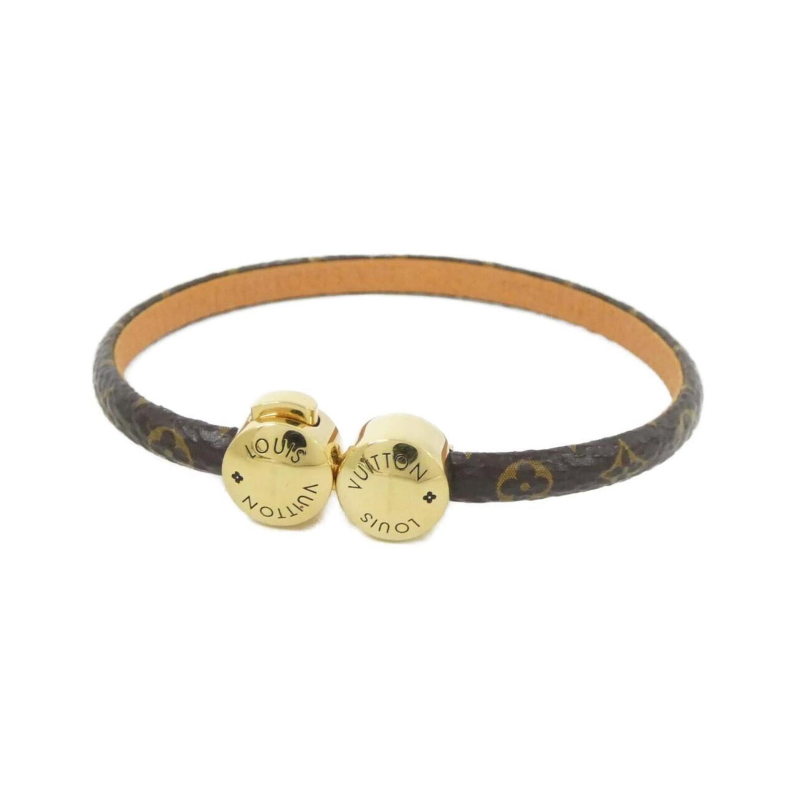 Louis Vuitton Canvas Charm Bracelet: Louis Vuitton Canvas Charm Bracelet Add a touch of timeless elegance to your wardrobe with this pre-loved Louis Vuitton canvas charm bracelet, boasting the iconic brand's signature monogram pattern an